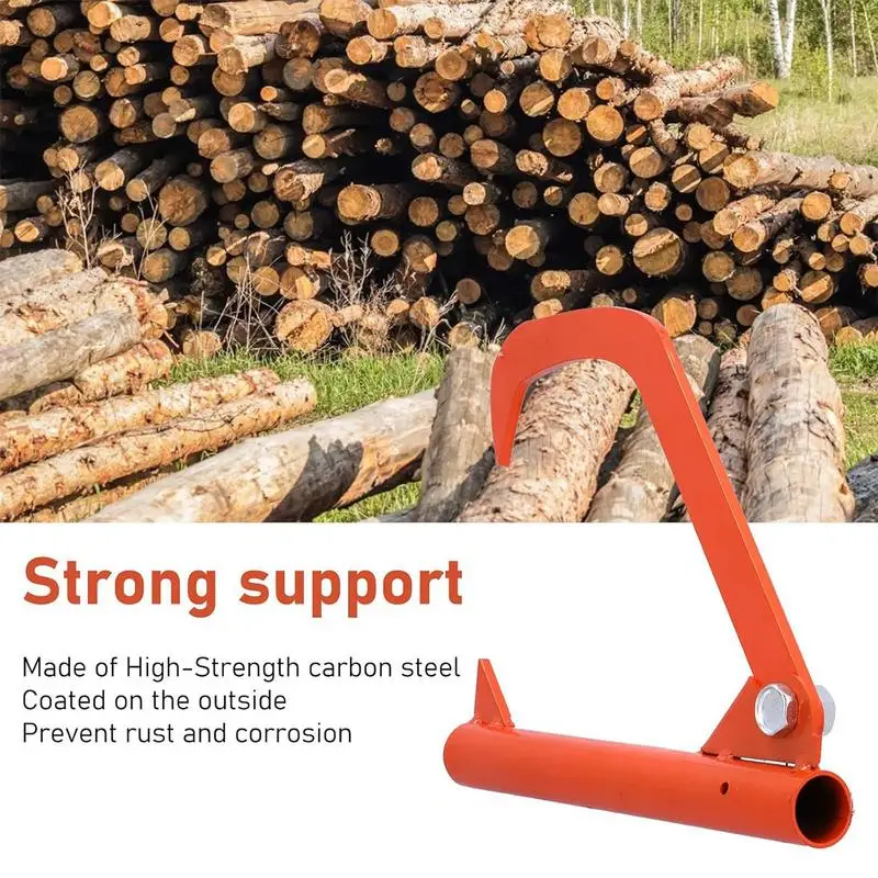 Wood Log Lifter Logging Tools Log Rollers Cant Hook Log Roller Cant Hook Timber Jack Stainless Steel Logging Tool Steel Log