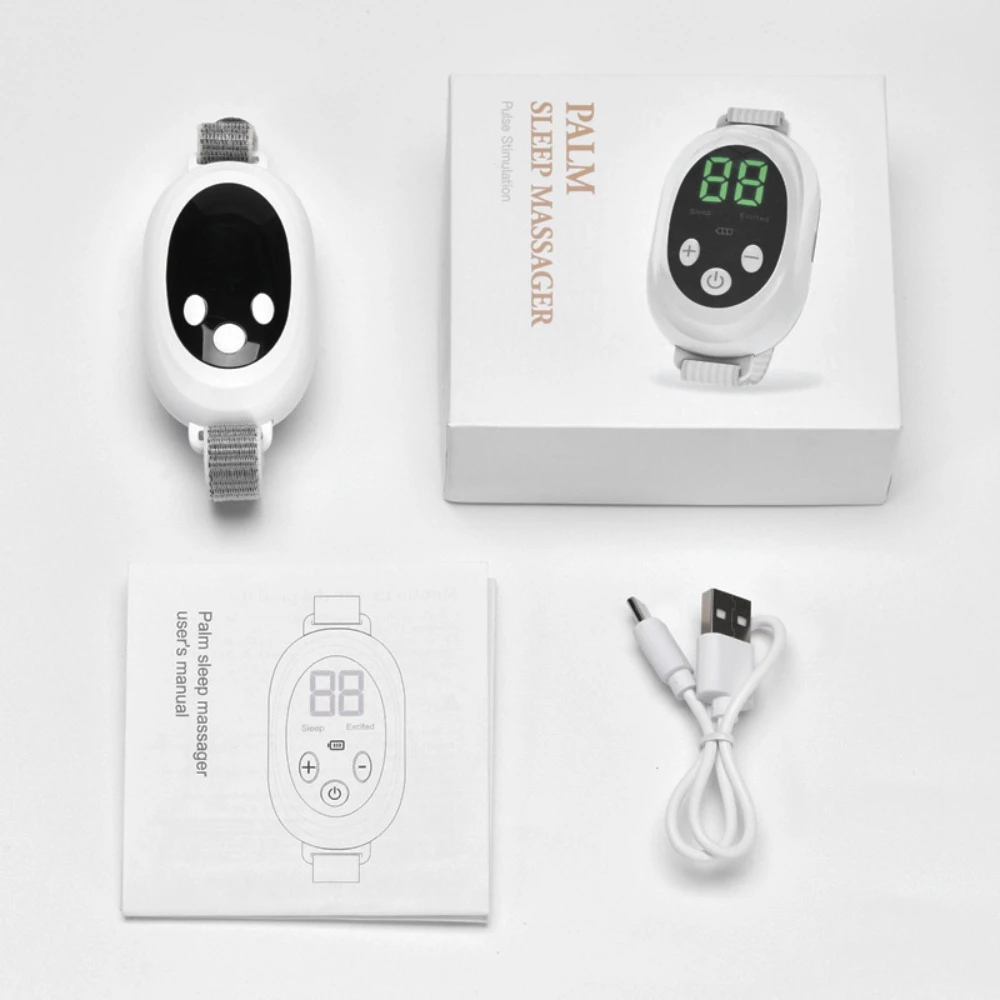 New Microcurrent Sleep Aid Device Insomnia Stress Sleep Aid Machine White Anxiety Relief Sleep Instrument