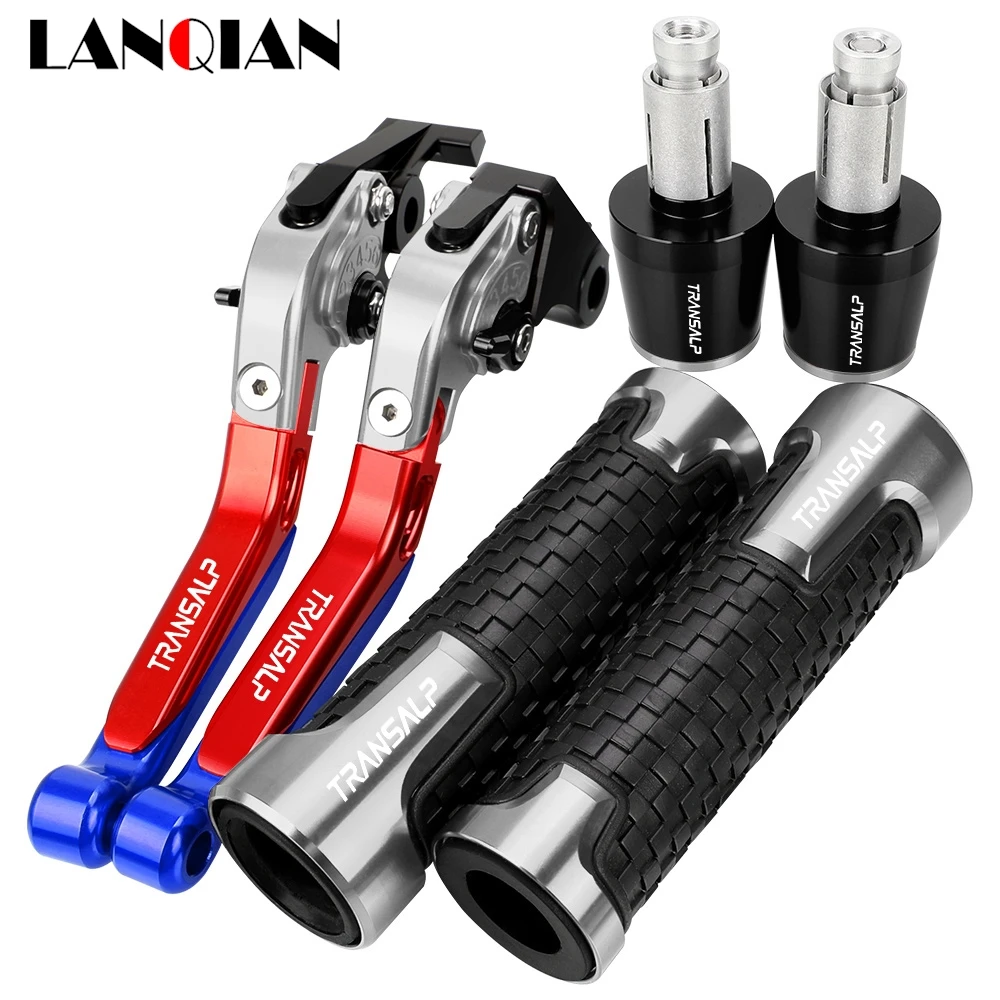 

For Honda TRANSALP 600 650 700 xlv650 1995-1999 Motorcycle Accessories Handgrips Brake Clutch Levers Handlebar Grips Handle Ends