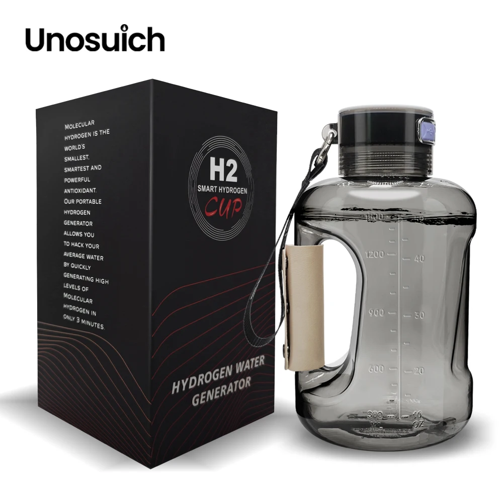 

1500ML Hydrogen-rich Water Container USB Hydrogen Water Bottle Gym Fitness Sports Hydrogen-rich Bottle Portable Water Kettle