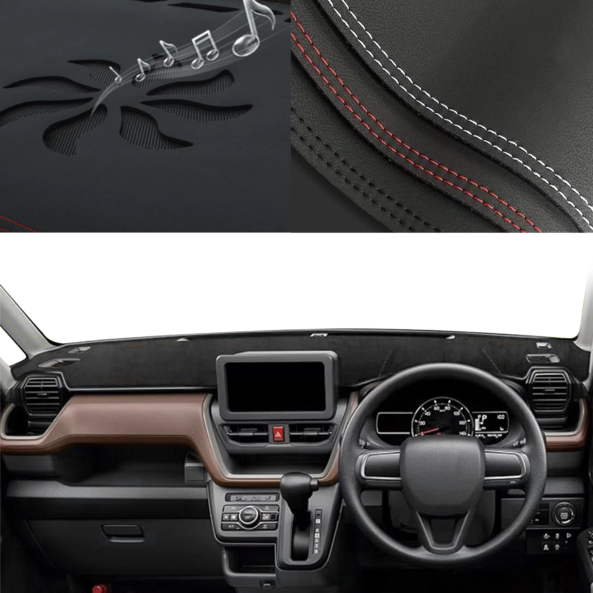 for Daihatsu MOVE 2025-2027 Canbus LA850 LA860S Special Customized Dashboard Cover Anti‑Glare Sunshade Pad Dash Mat Accessories