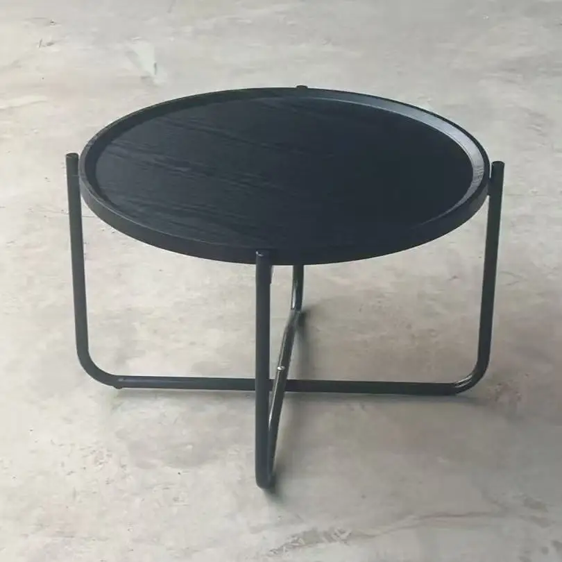 # Tavolino da Caffè Pieghevole Semplice per Soggiorno, Tavolino da Tè per Piccoli Appartamenti, Balcone, Tavolino Mobile da Esterno