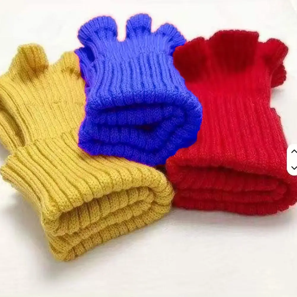 Cuello falso de lana tejido, bufanda de cuello falso: suave, grueso y cálido, con diseño elegante de borde con volantes para mujer, invierno, resistente al viento