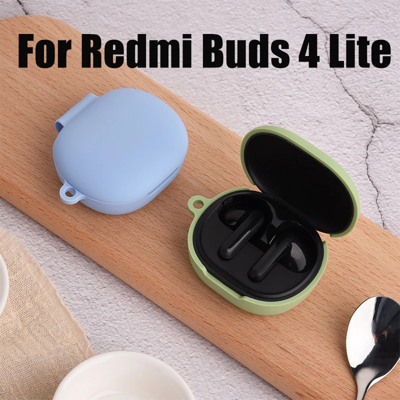 

Чехол для Redmi Buds 4 Lite, беспроводная гарнитура, силиконовый чехол для Xiaomi Redmi Buds 4 Lite, Buds4 lite, buds 4 Pro, Buds4, чехлы, чехол