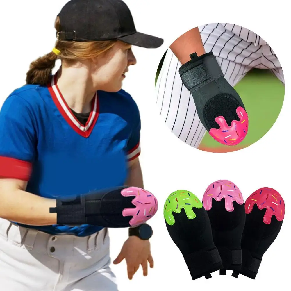 Baseball Gloves Softball Practice Gloves Outdoor Sports Cream Softball Gloves Gear Defender Gear Training Baseball Ice Slid F8Y5