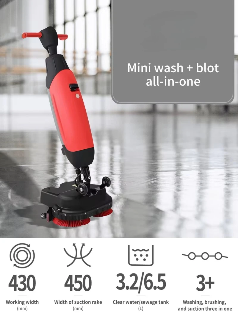 High Quality YG-mini Floor Sweeper Robot  Scrubber Machine Clean Vacuum Dryer Road Scrubber