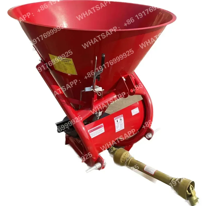 Spreader, Tractor 3 Point PTO Spreader Machine for Farm Lawn Seeder
