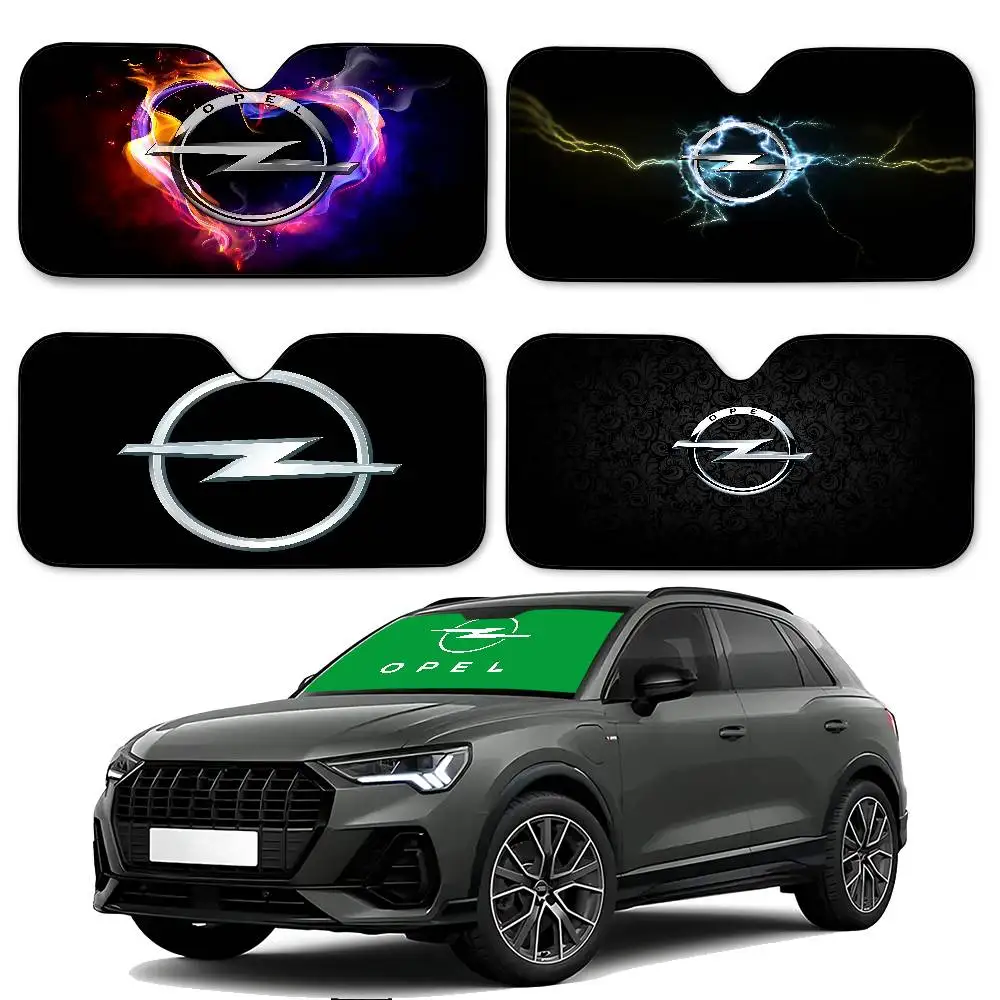 

OPEL LOGO Car SunShade Car Sunshade Covers Cover Universal Windscreen Folding Visor