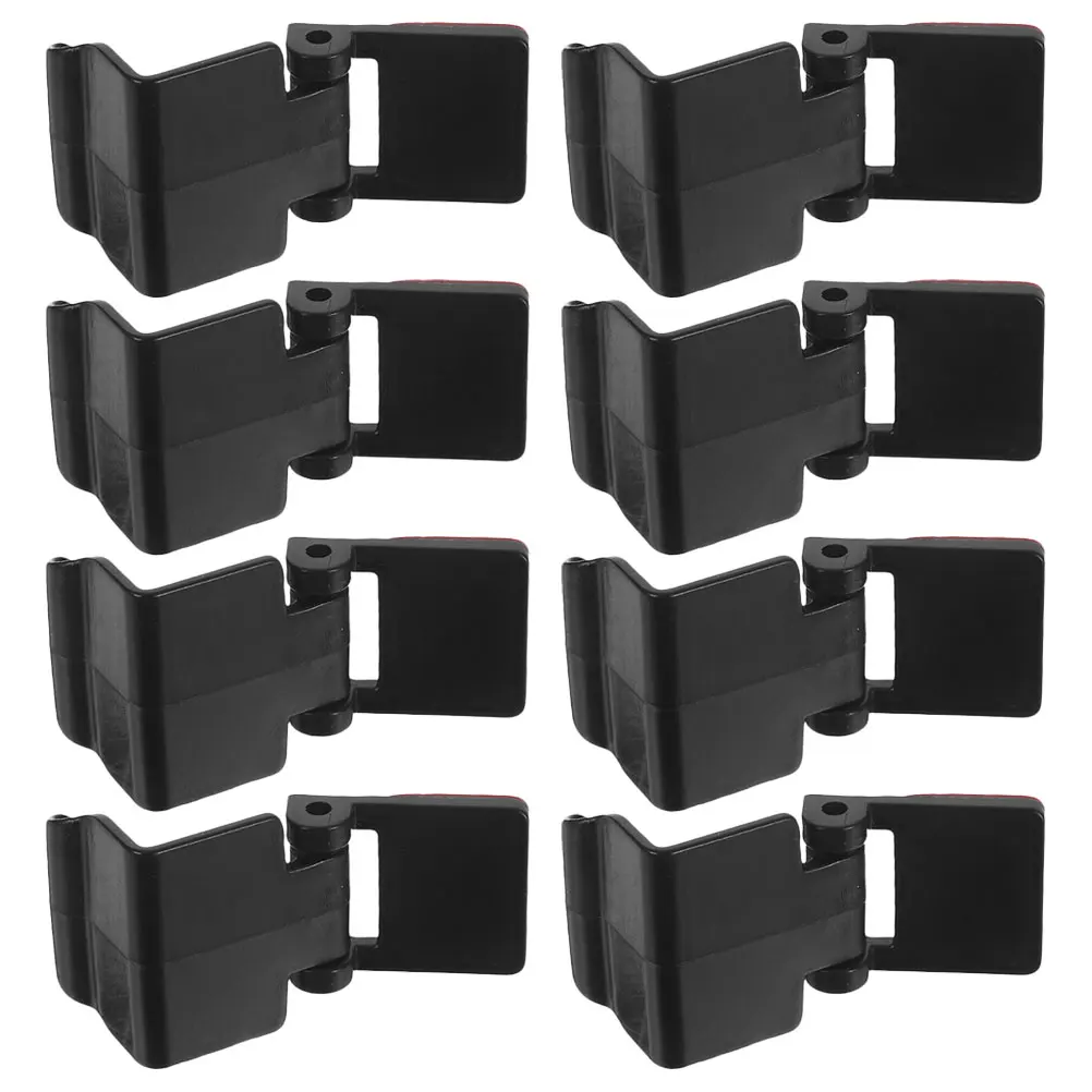 

8 Pcs Anti-escape Lock Reptile Enclosure Accessories Cage Clips for Reptiles Turtle Terrarium Glass Aquarium Abs Lid Clamps