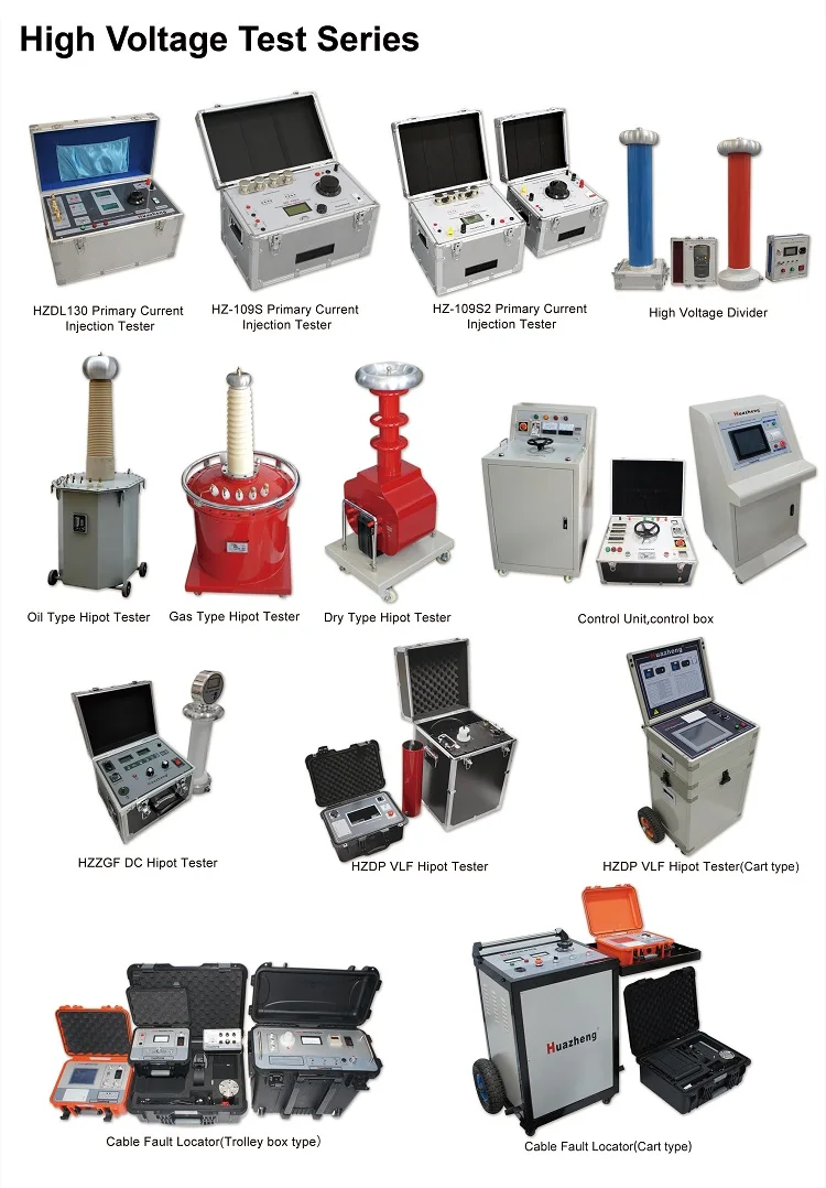 Huazheng Manufacturer  automatic induced high voltage test set factory price induced over voltage tester price