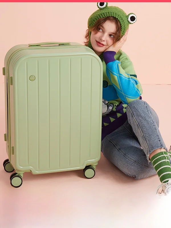 2026-new-women's-lightweight-carry-on-suitcase-with-combination-lock-and-four-way-spinner-wheels-expandable-abs-travel-bag