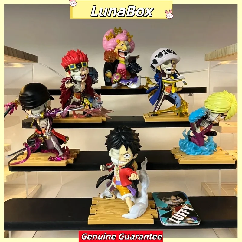 

New Genuine One Piece Mighty Jaxx 7th Blind Box Luffy Roronoa Zoro Anime Figure Collection Desktop Decor Model Kids Toy Gift
