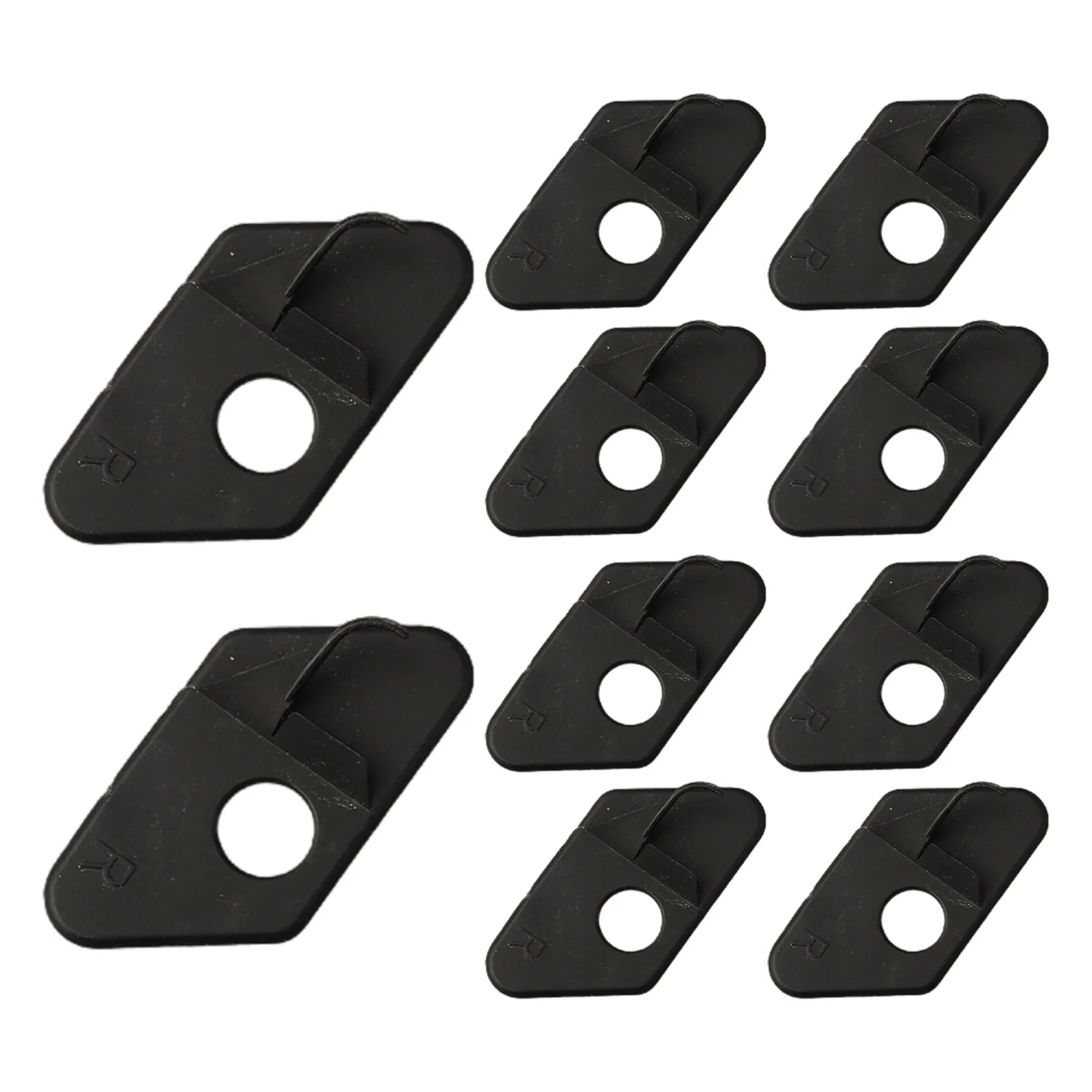 

1pc/10pcs Arrow Rest Recurve Curved Bow Right Hand Bow Platform Plastic Self-Adhesive Patches Outdoor Hunting Shoot Accessories