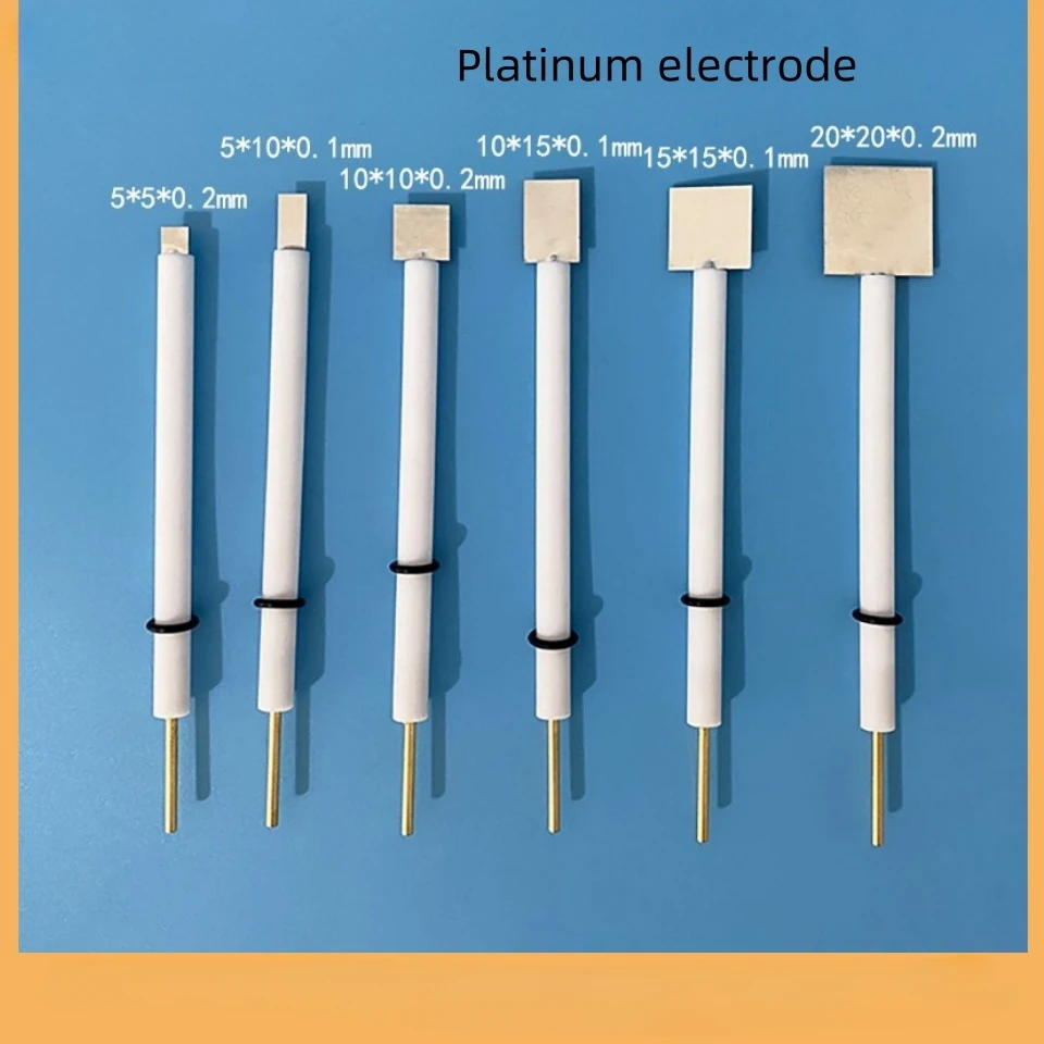 10x10x0.1mm Pt Pure Platinum Electrode/dedicated For Electrochemical Electrolysis Analysis