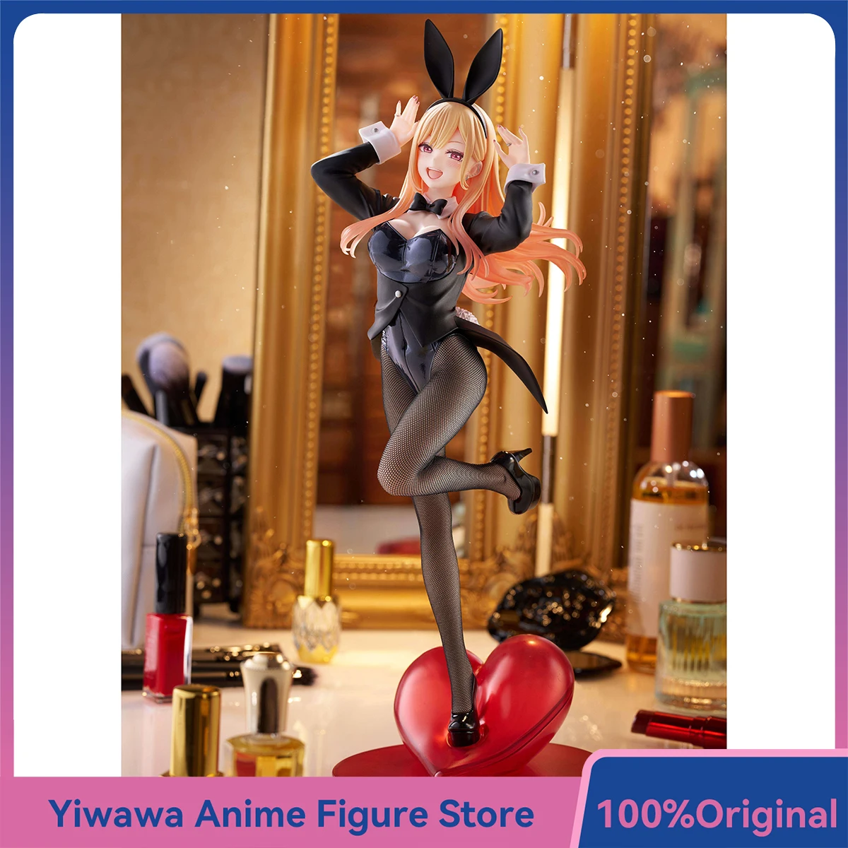 

Newest TAITO 1/6 T-most Kitagawa Marin Bunny ver. My Dress-Up Darling Anime Figure Collectible Model Toys Bishoujo Ornaments
