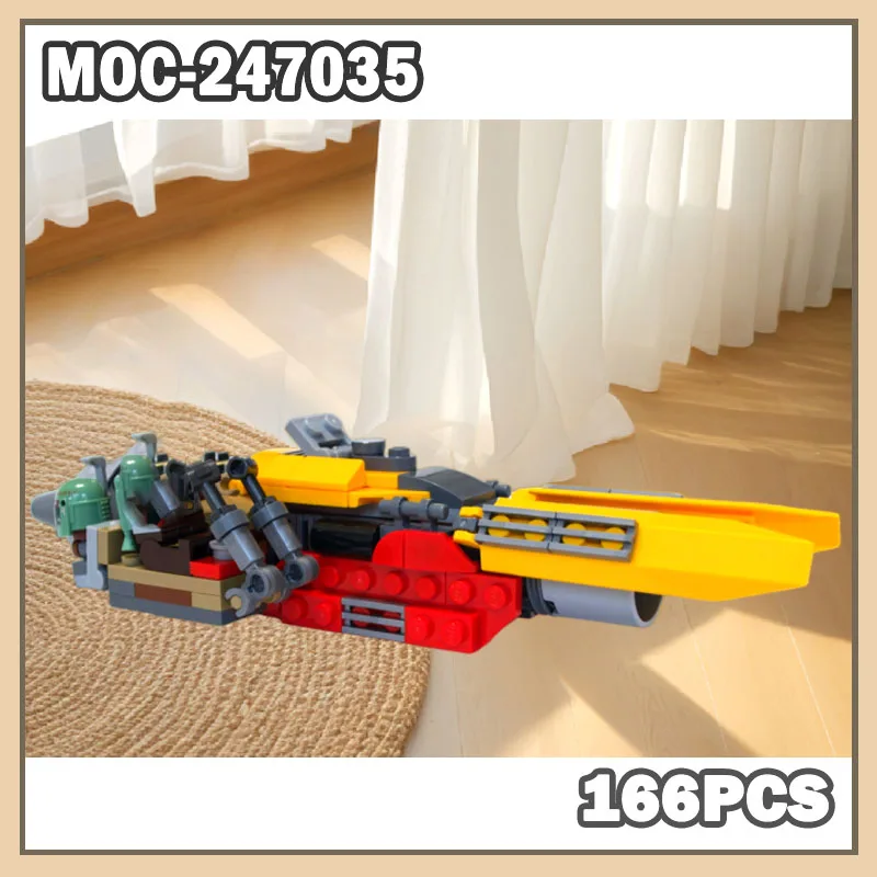 

MOC-247035 Vanth Marshal Speeder Building Block Assembly Toy Gift MOC Creative Model Brick Puzzles DIY 166PCS