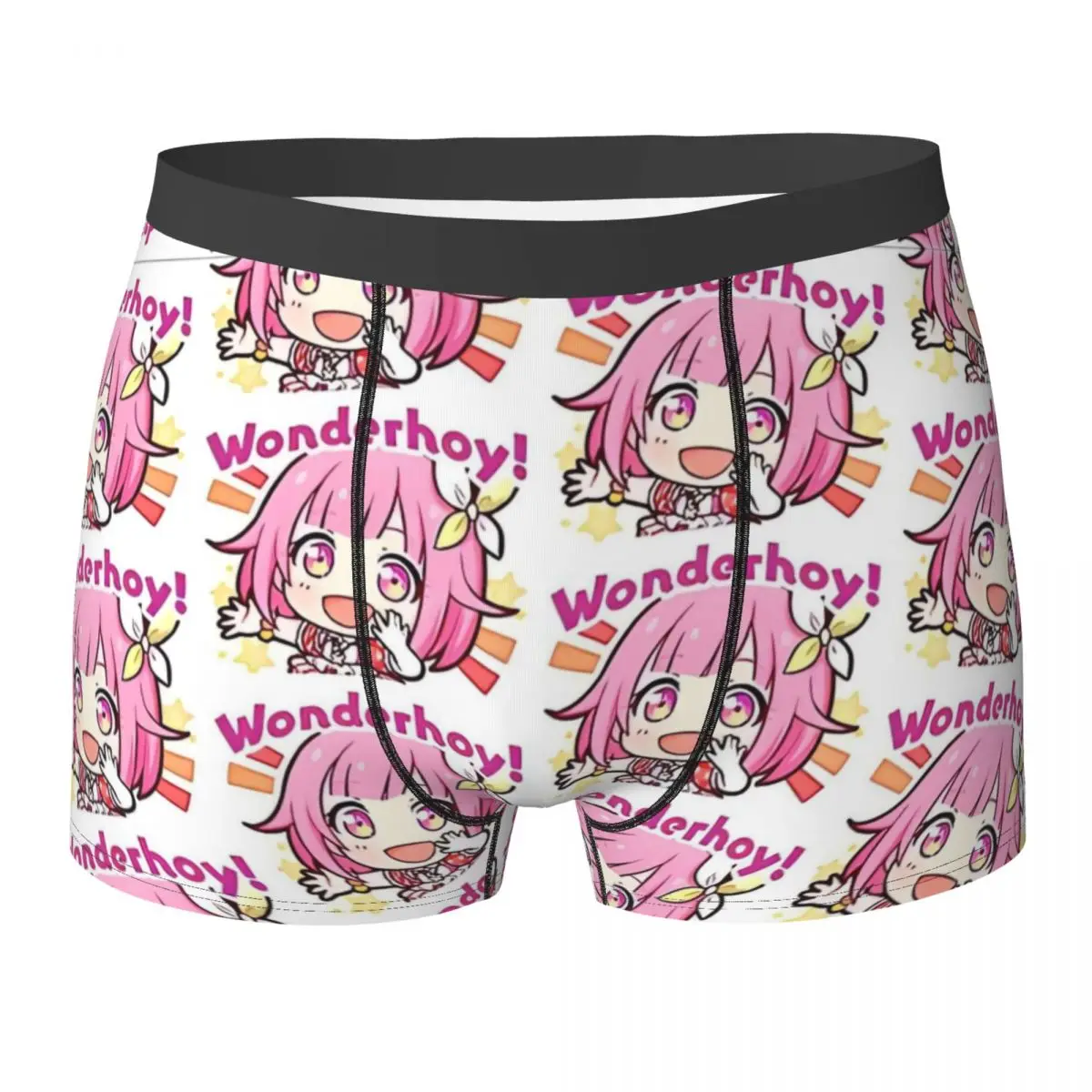 

Project Sekai Emu Otori, нижнее белье Rui Kamishiro, мужские трусы с принтом, сексуальные трусы-боксеры высокого качества, большие размеры 2XL