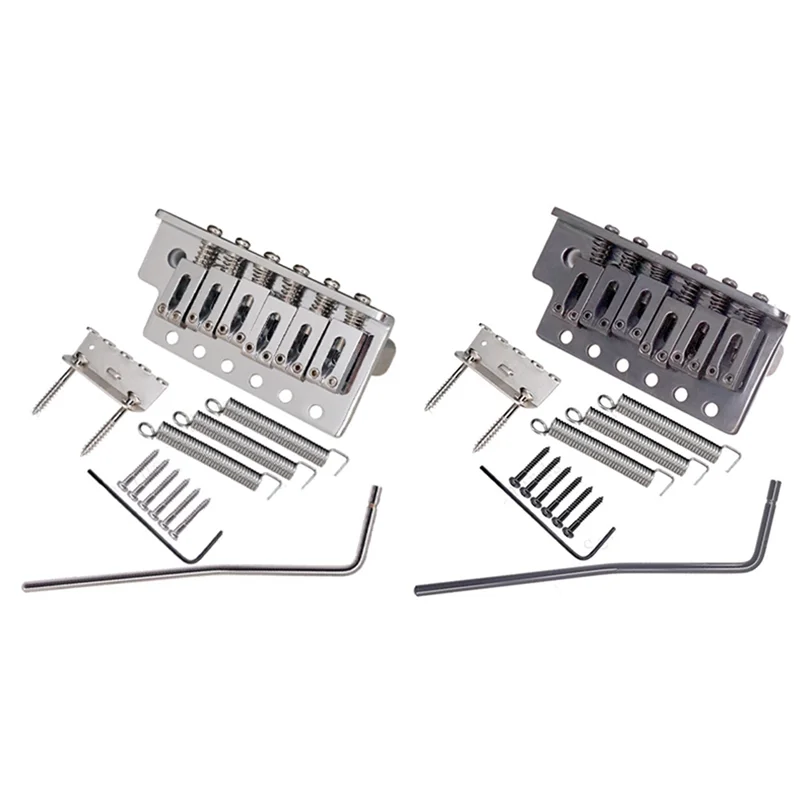 

ABVB-Electric Guitar Single-Shake Bridge SQ ST Single-Shake Tremolo System Tailpiece Bridge Flat-Bridge Tremolo Full Set