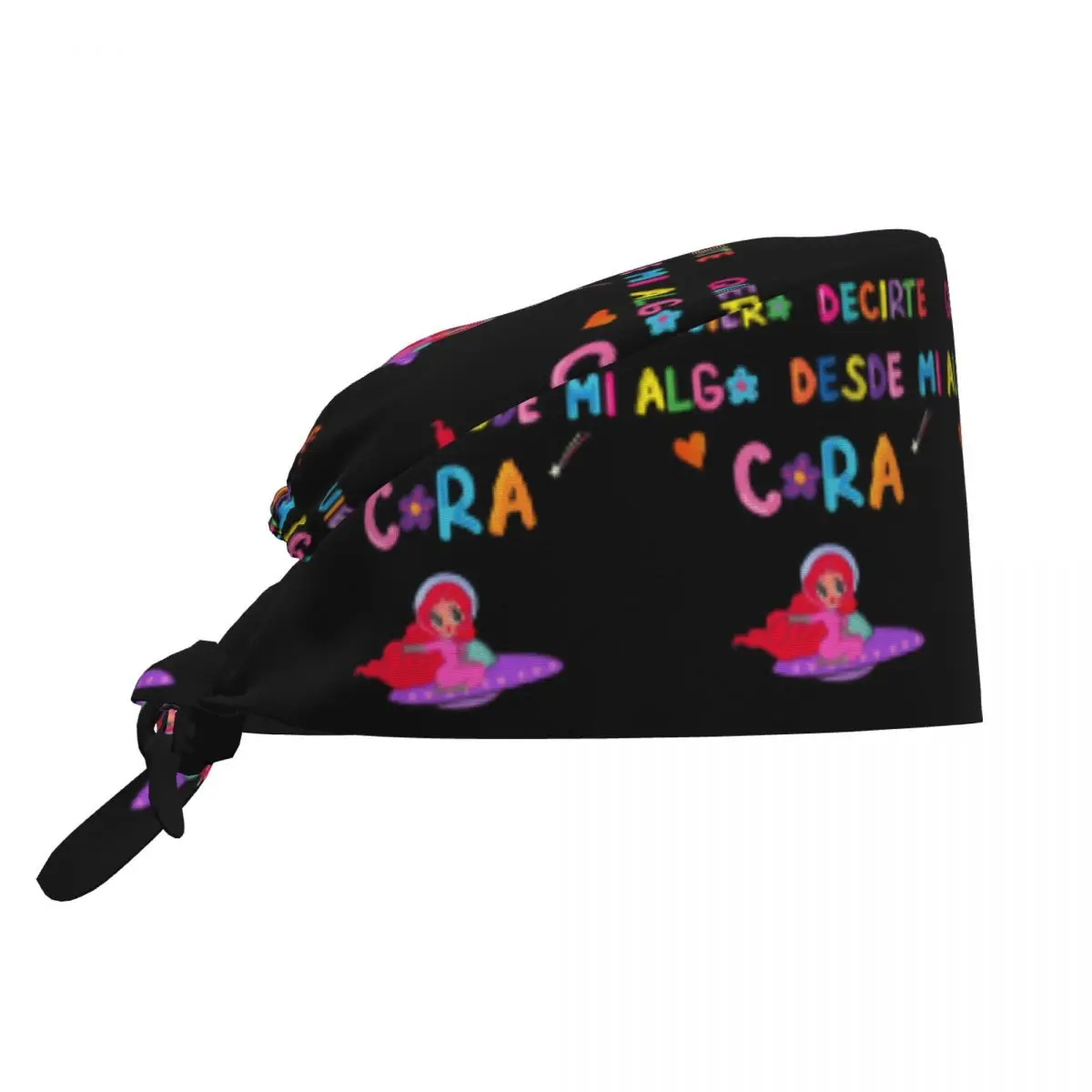 Colombian Music Singer Karol G Tropicoqueta Scrubs Cap Surgical Hats Women Men Operating Room Cap Operator Hats Lab Works Hat