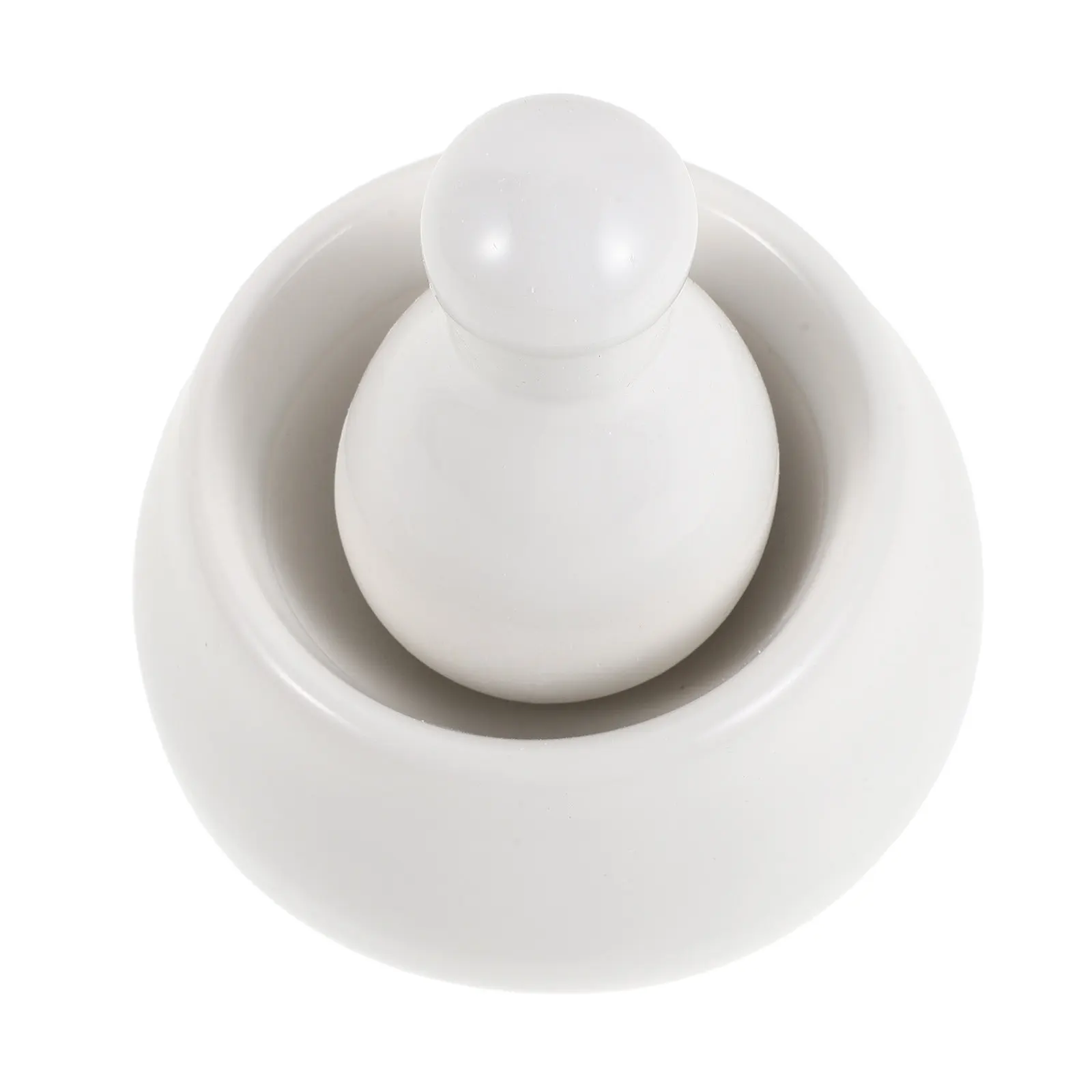 

Набор из 2 предметов: фарфоровая ступка и пестик, прочная керамическая чаша для измельчения детского питания, пюре, специй, чеснока, орехов, таблеток, для кухни