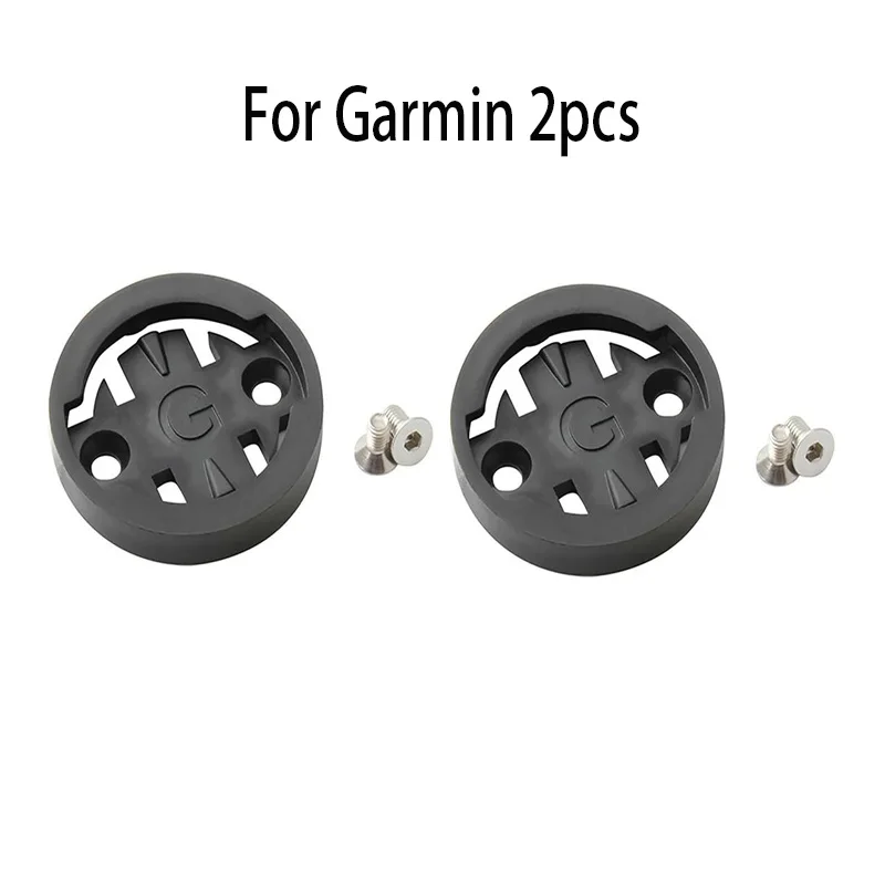 Bicycle Computer Mount Stem Top Cap Adapter (2-Pack)