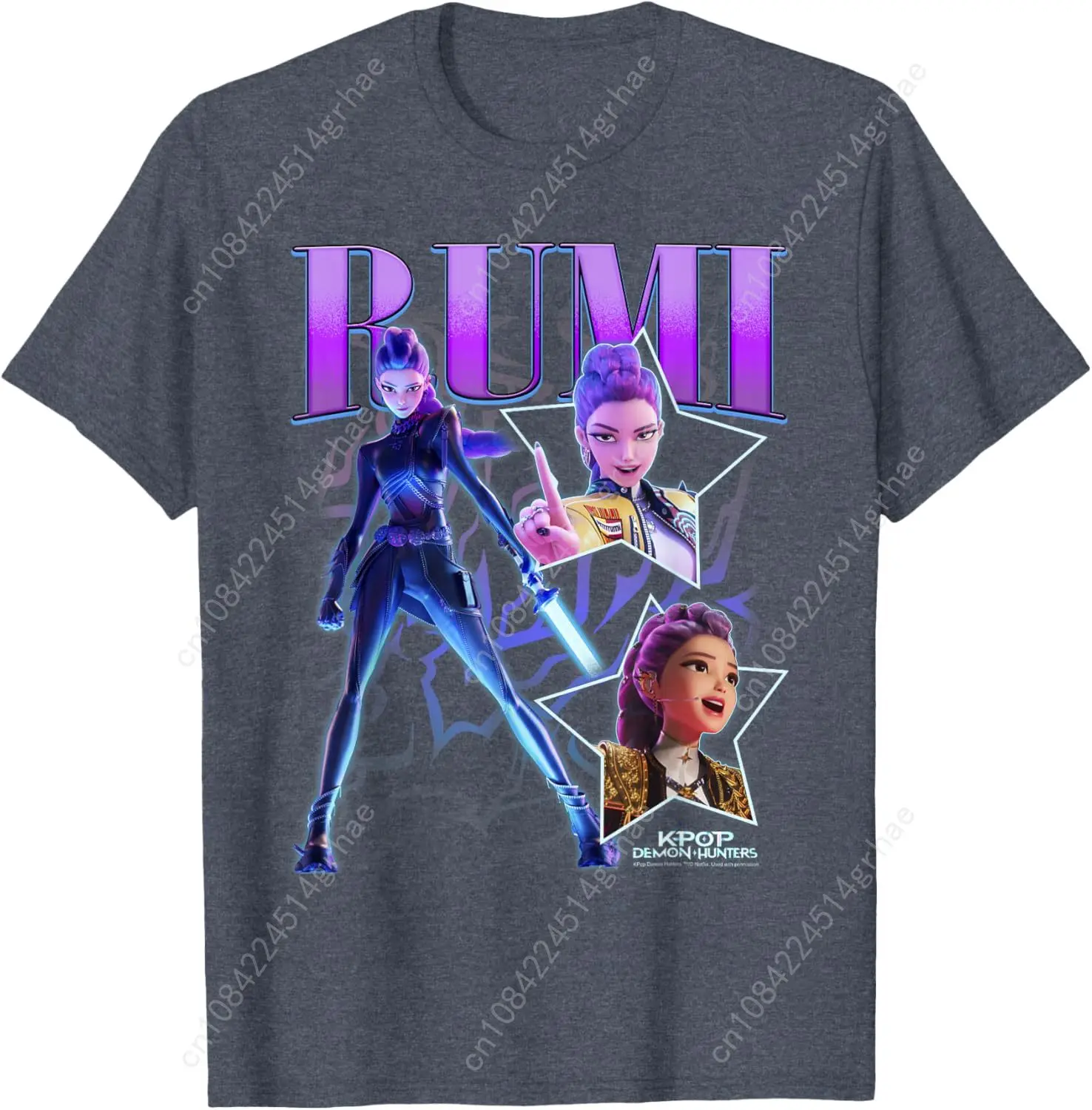 Camiseta con póster estilo Y2K de escaparate de Rumi de Halloween