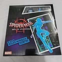 In Stock Action Figure Spider-man Miles Hands Parallel Universe Transparent Limited Edition Articular Action Figure Adult Gift