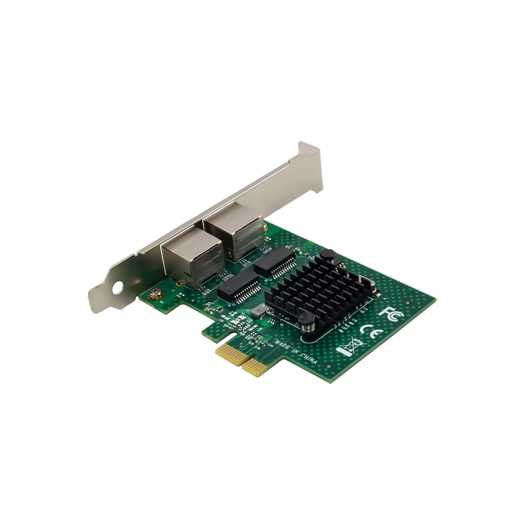 SUNWEIT ST7287 BCM5720 NetXtremeX1 Dual 10/100/1000 RJ45 Port 1Gb PCI Express Adaptador de placas de rede para desktop