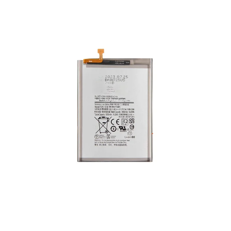 For Samsung Galaxy A21s SM-A217F / A12 SM-A125F EB-BA217ABY Phone Battery 5000mAh