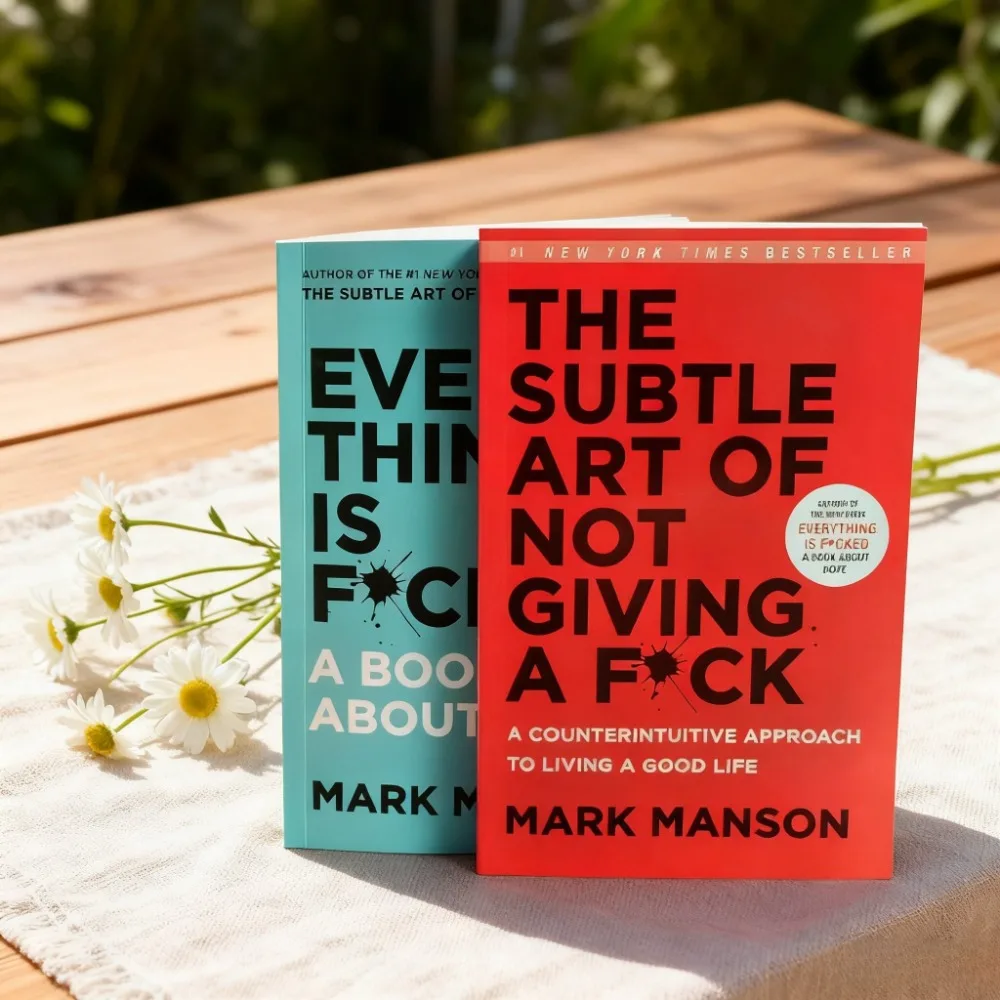 

Тонкое искусство не дачится F*ck / Every Thing Is F*cked от Mark Manson Книга для снятия стресса с самоуправлением
