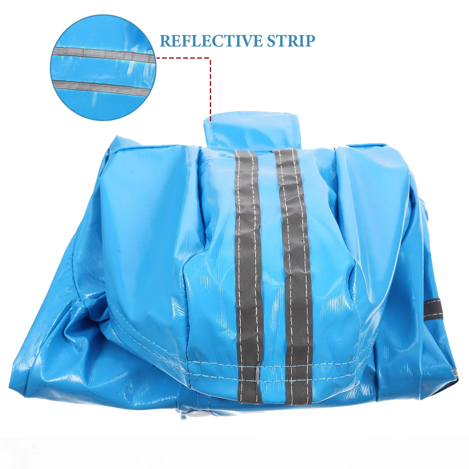 

1pcs Dog Raincoat Waterproof Reflective Lightweight Pet Rain Jacket For Small Medium Large Dogs Outdoor Walking Running Puppy