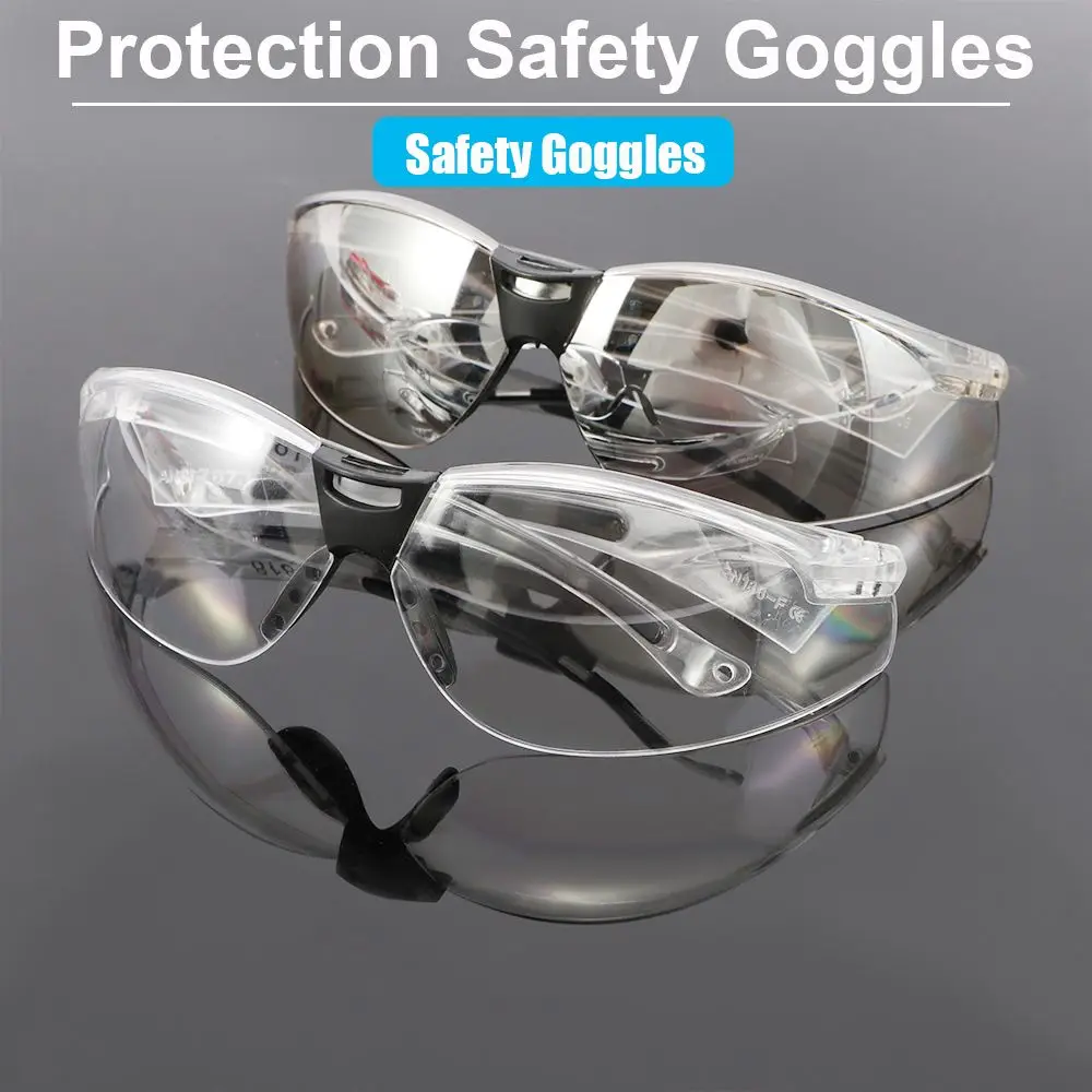 Anti-impact Dustproof Riding Cycling Spectacles Safety Goggles Eyewear Protection Glasses Eye Protective