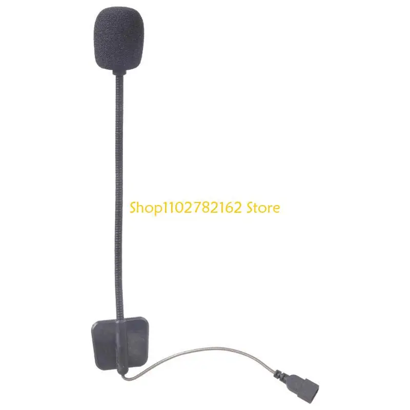 

547B Ergonomic Motorcycle Headset Microphone For CARDO Asmax Reso Outdoor Adventures