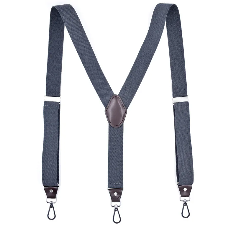 Suspenders ผู้ชายปรับยืดหยุ่น X กลับกางเกงผู้หญิง Suspender สําหรับกางเกงปรับ Elastic Back Braces