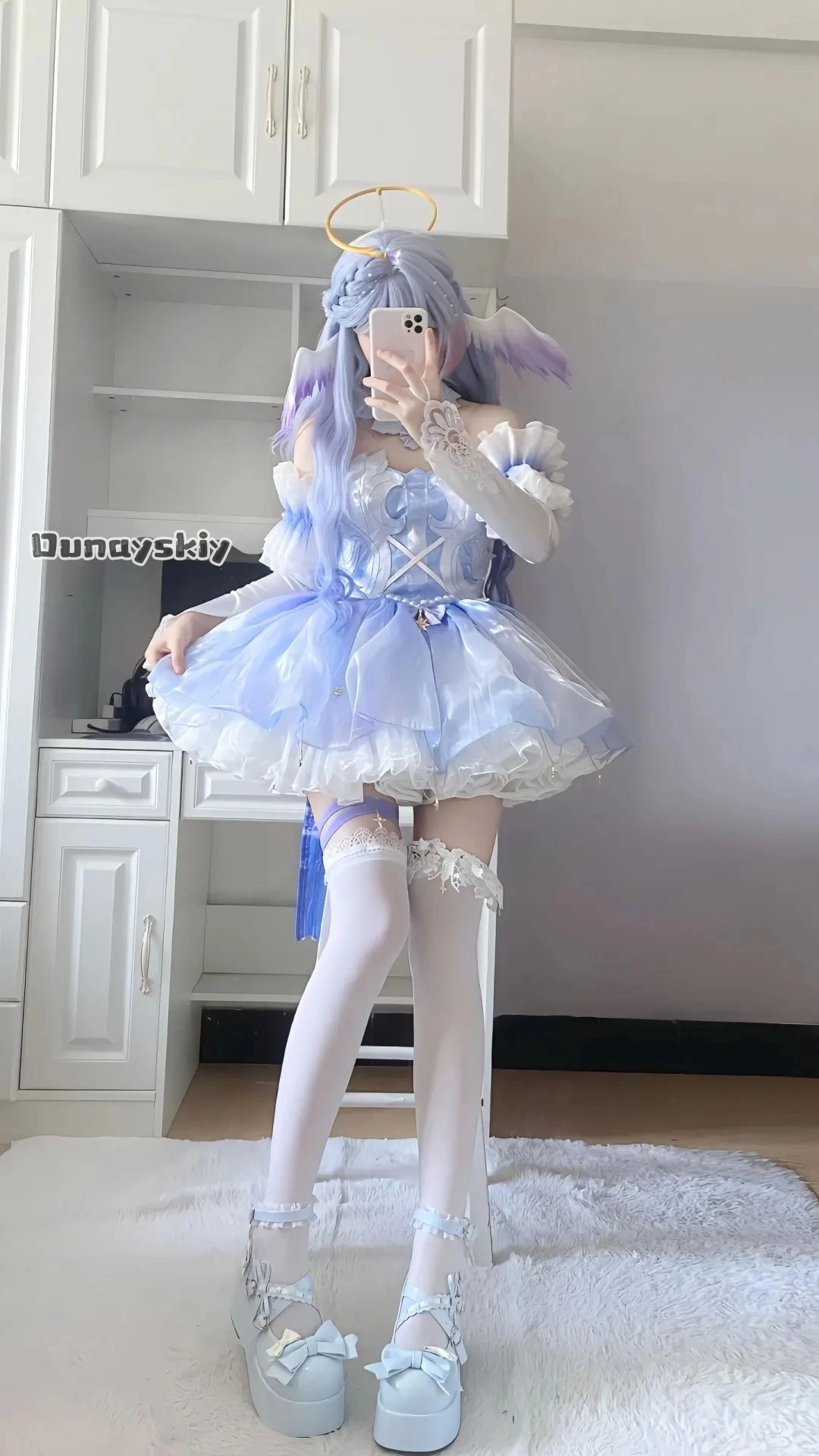

Костюм для косплея Robin Bird Fairy Princess из Honkai Star Rail с аксессуарами в виде меча для фанатов персонажа Honkai Star