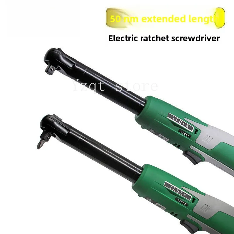 90-Degree Angle Electric Wrench Right Angle Charging Ratchet Wind Batch Screwdriver Lithium Battery