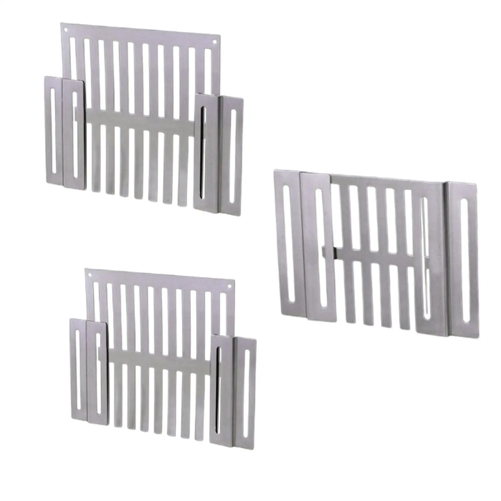 Heavy Duty Stainless Steel Drain Grate Cover Rat Proof Net for Rooftop Balcony Outdoor Slide Out Easy Clean Rust Resistant