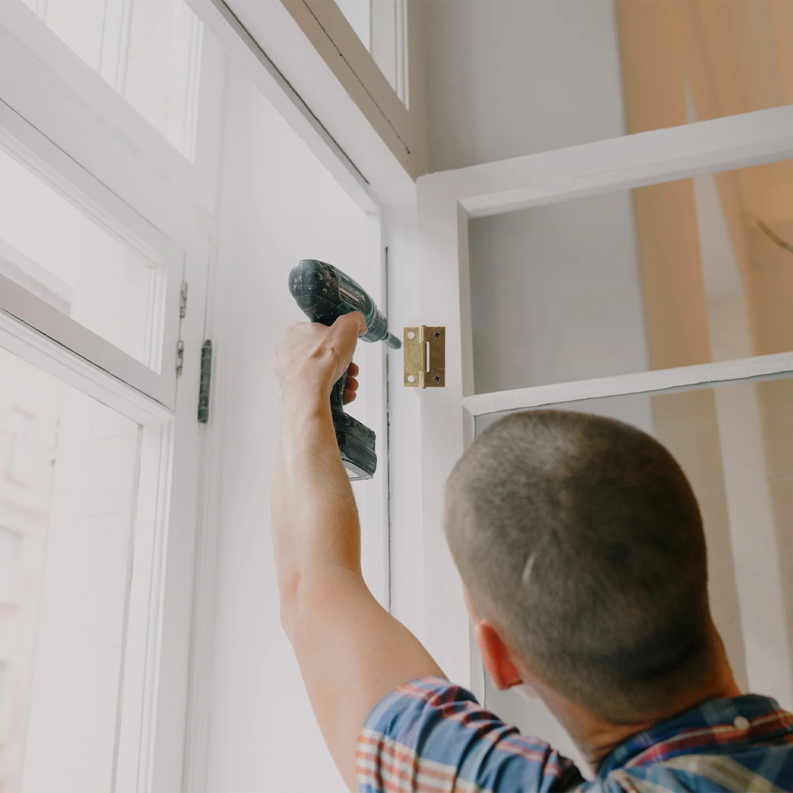 

1Set Mini Iron Hinges for Wooden Cases Gold Color Variations Durable Practical Long Lasting Jewelry Box Decorative Connectors