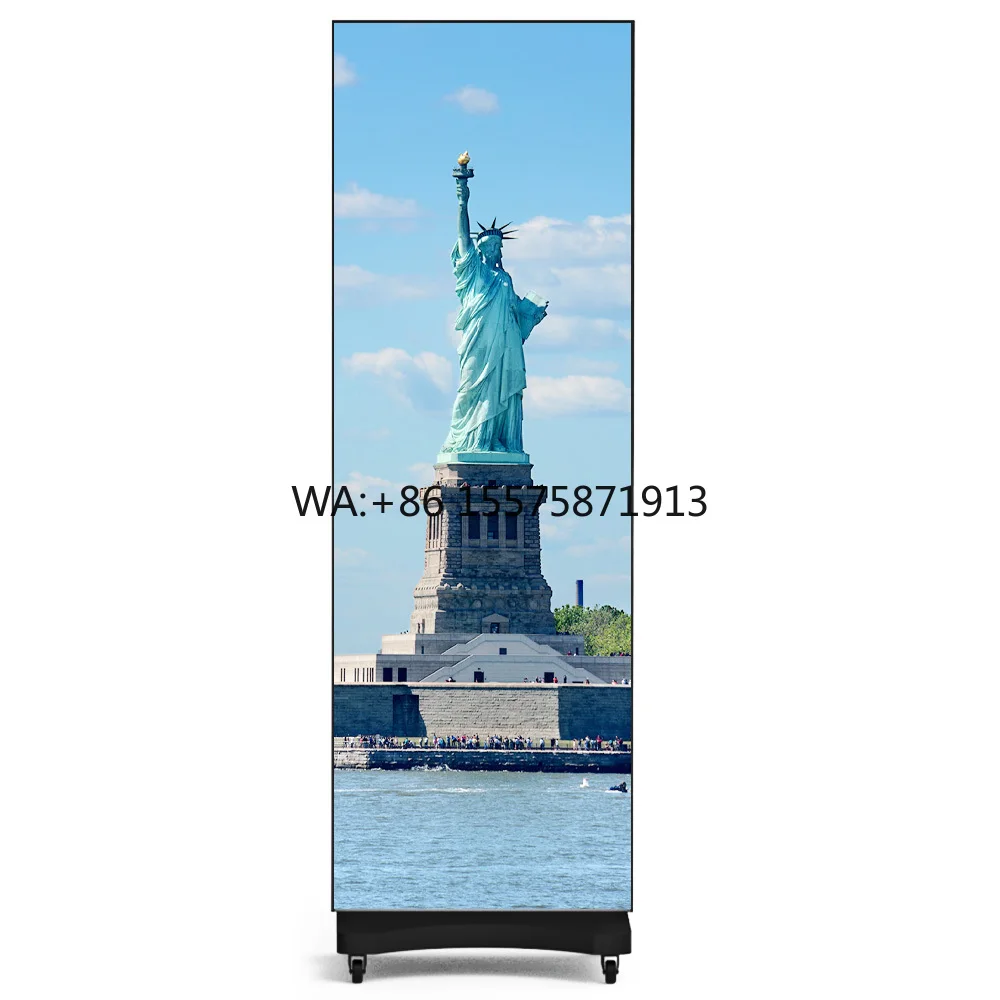 Cutting-edge Technology Led Poster P1.8 Modular Splicing Led Display Solution Led Backpack with Screen for Museums