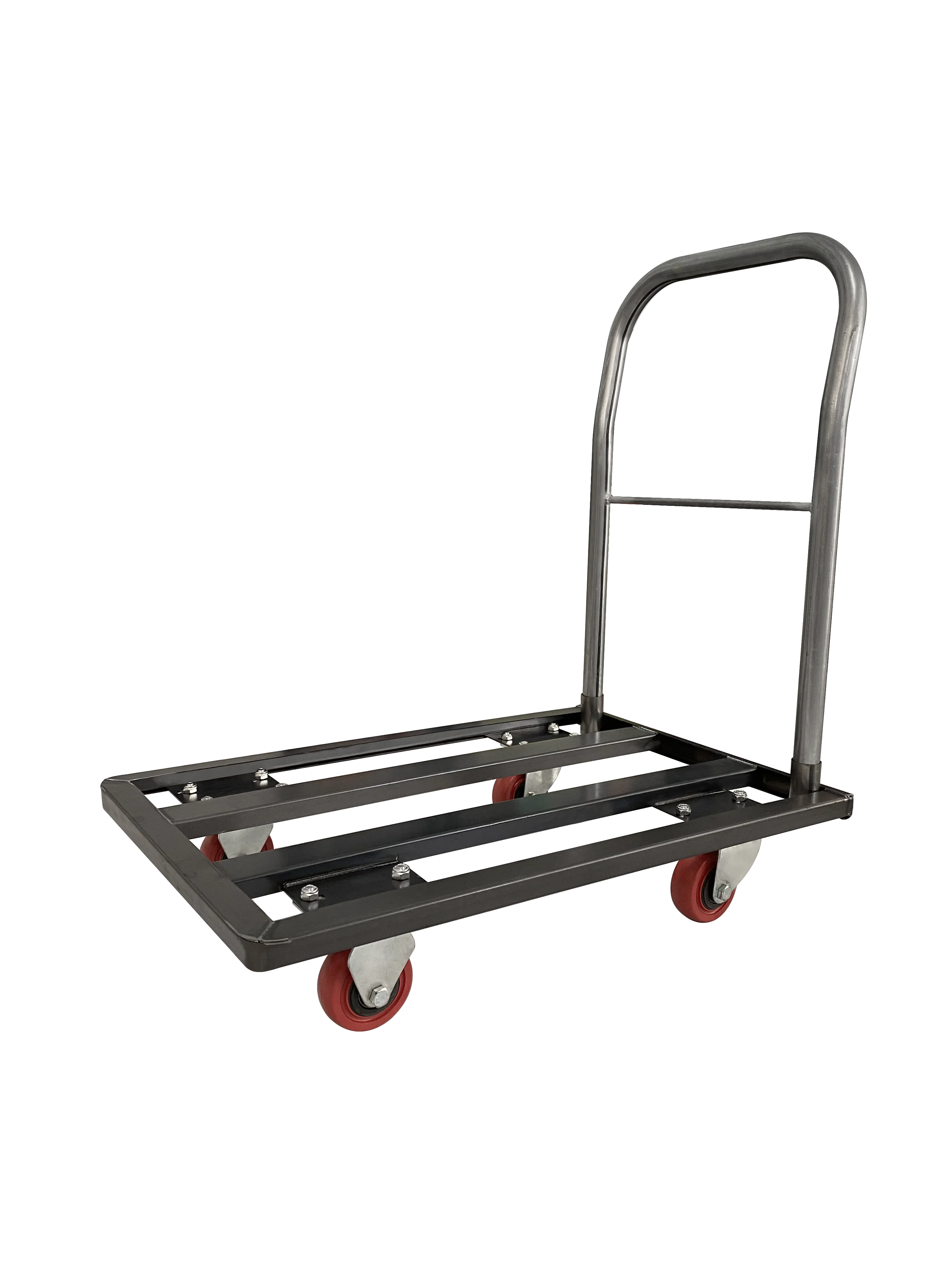 

Small square tube carts for pulling goods hand carts for transporting goods household flatbed trucks portable trailers for