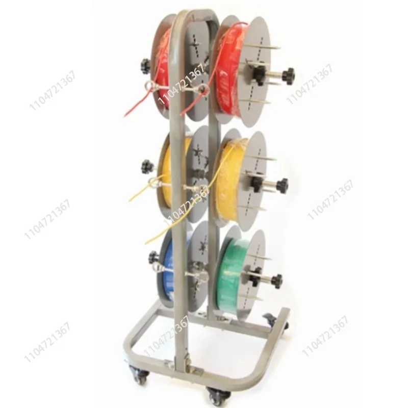Pay-off Tray Wiring Device & Wire Stripping Machine Vertical Automatic Wire Threading Machine Integrated