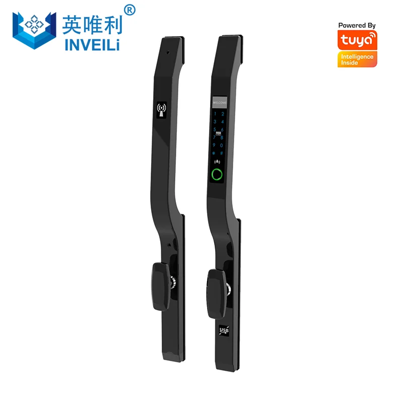 

Fingerprint APP Lock 304 Stainless Steel Bio-semiconductor Fingerprint Electronic Lock