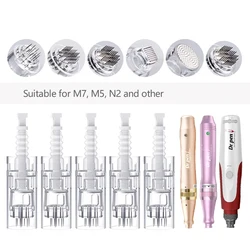 10/50Pcs Bayonet Cartridge Replacement N2 M5 M7 E30 24 PIN/36PIN /3D Nano Micro Skin 0.25mm Needle Tip