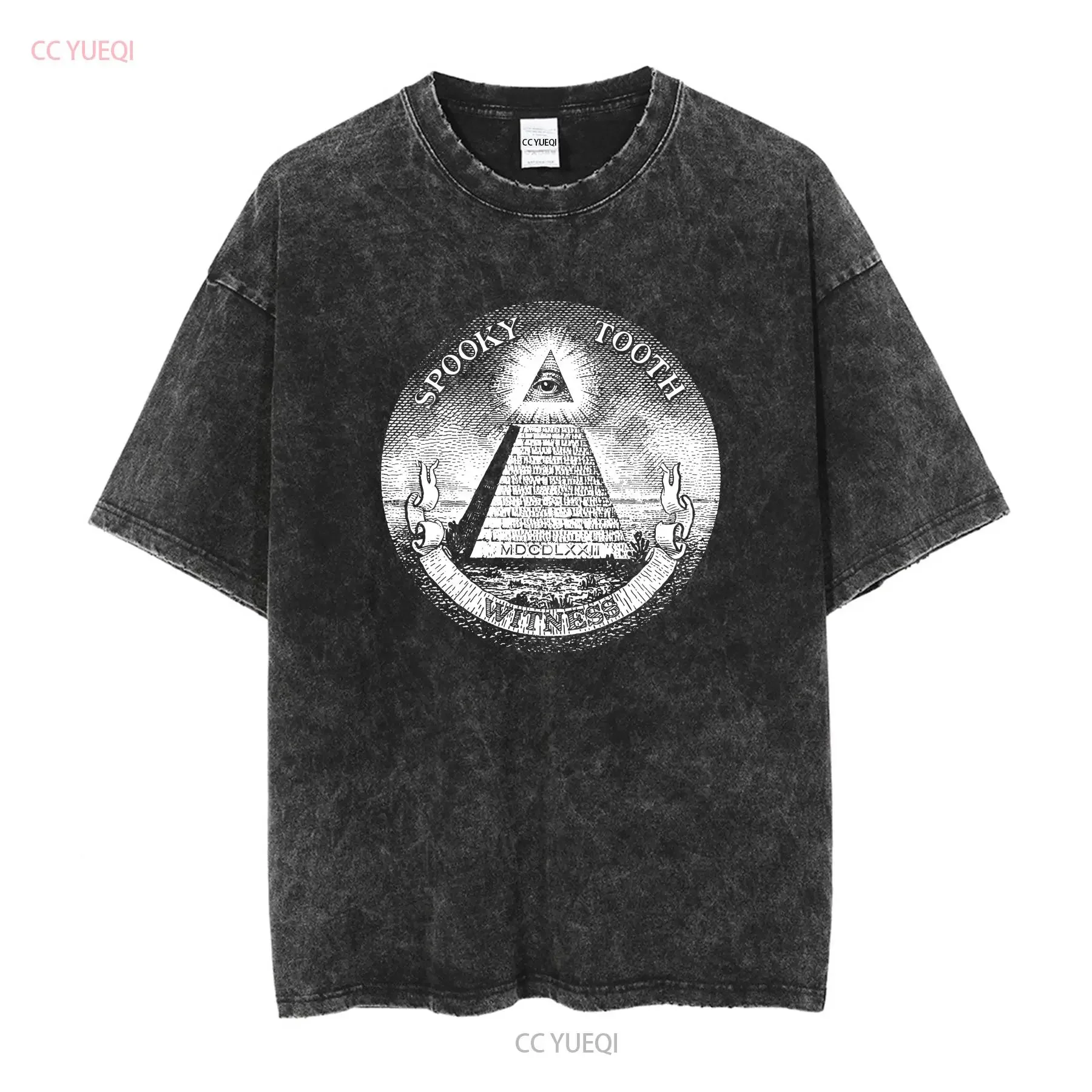 New Popular Spooky Tooth Witness English Music Vintage T Shirt S 4XL vintage Washed Breathable Casual designer clothes homme
