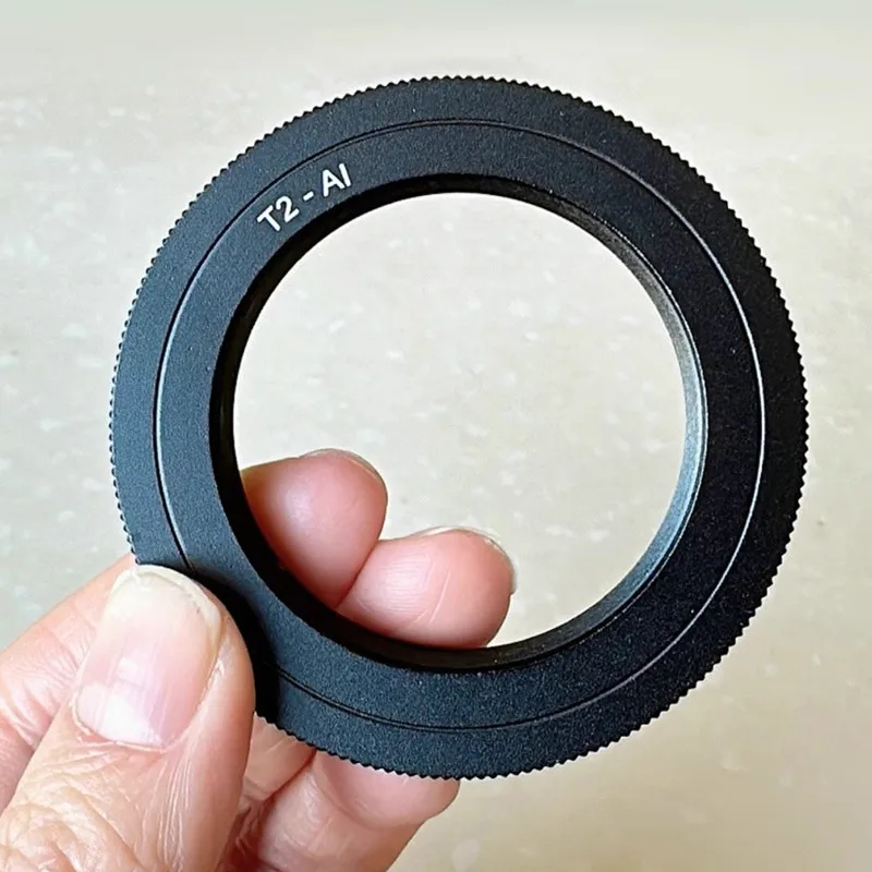 New T2-AI /T2-EOS Screw Thread Mount Lens M42*0.75 For Canon EOS EF EF-S / Nikon F mount Camera Adapter Ring Photo Accessories