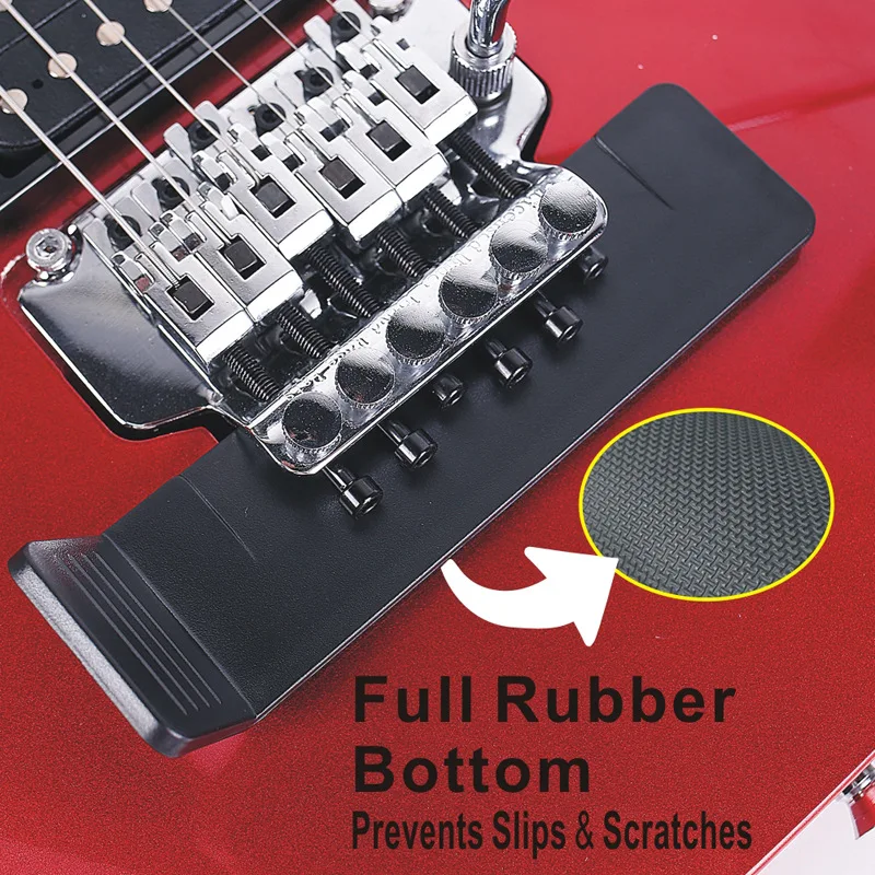 1PC Shredneck TremBlock Electric Guitar Floating Tremolo Bridge Shim Repair Tool Muffler Guitar Accessory
