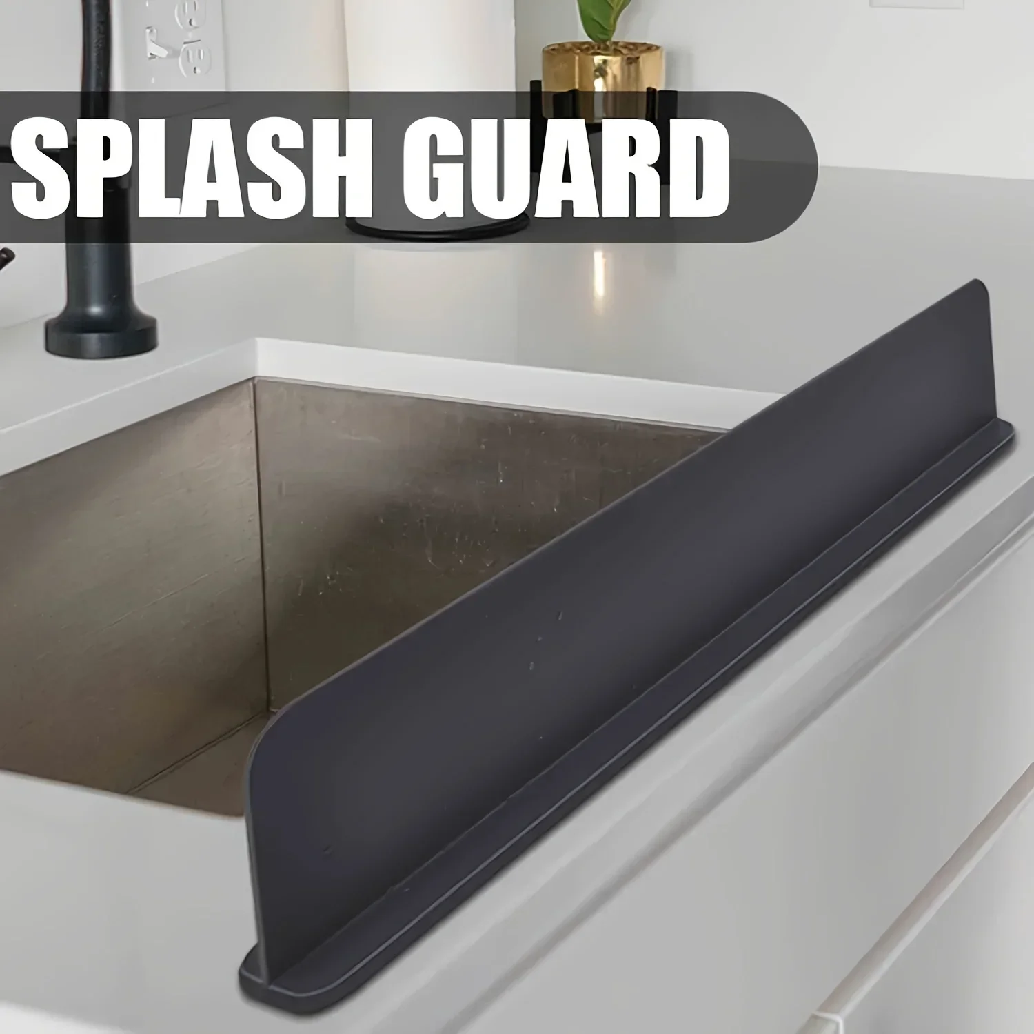 Anti-SplashProtector for Sink,UniversalSilicone Water Splash Guard for Faucet,Easy Install Dish Washing Splash Guard for Kitchen