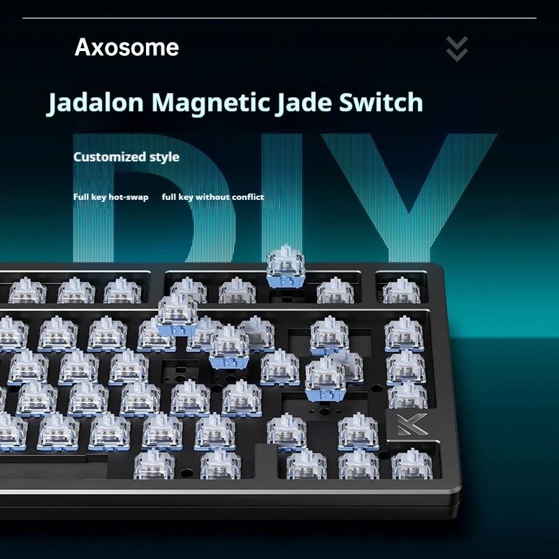 MCHOSE ZERO75 Magnetic Switch Mechanical Keyboard Customization Esports Gaming Dedicated Wired Keyboard For PC Gamer Accessories