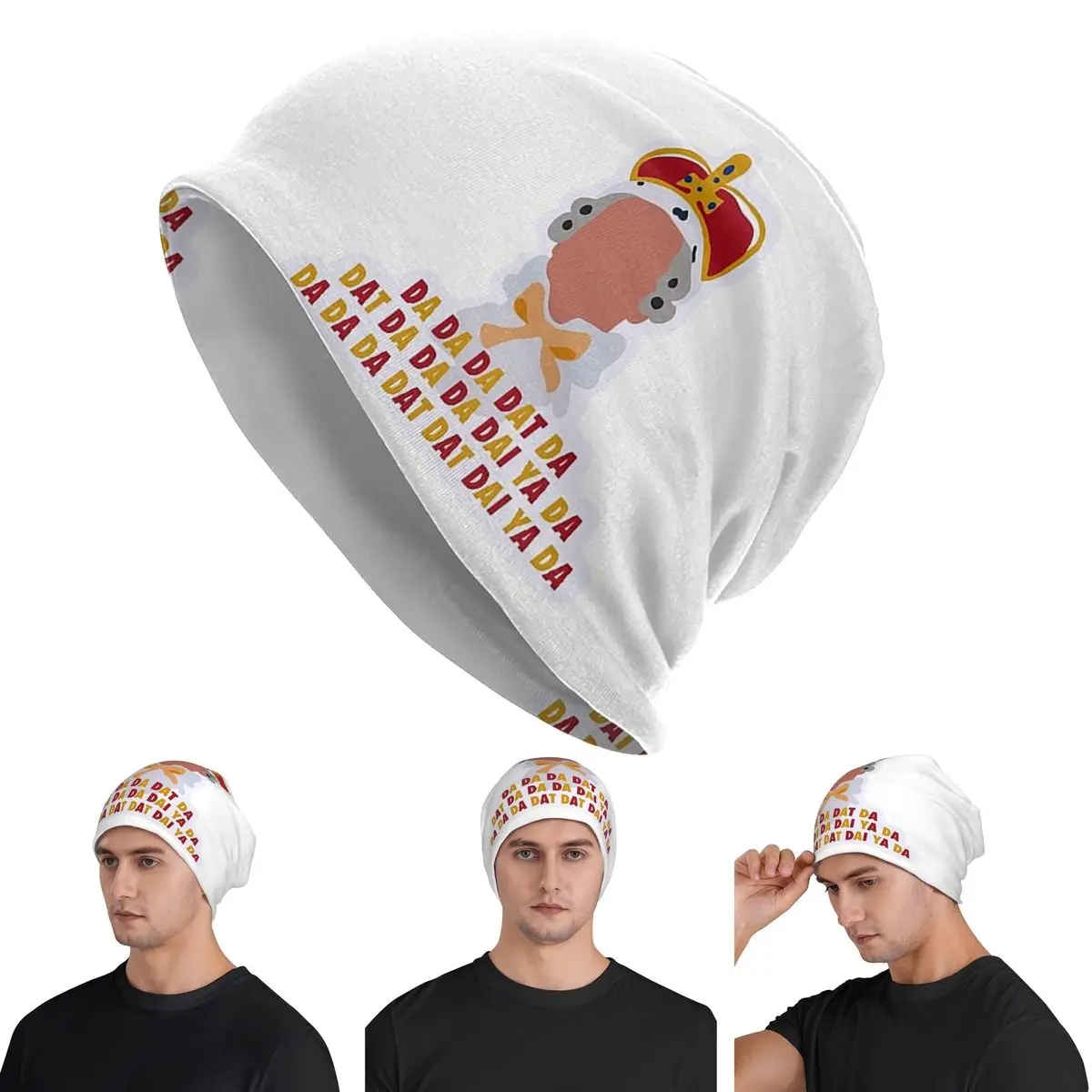 

Hamilton King Georg Skullies Beanies Hats Warm Autumn Winter Outdoor Cap Knitted Bonnet Caps for Unisex Adult