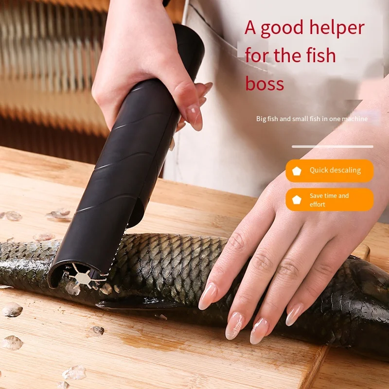 Portable Electric Fish Scraper Waterproof USB Rechargeable Fish Scale Remover Cleaner Kitchen Tool for Seafood